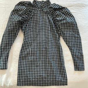 Rotate Birger Christensen Gingham dress